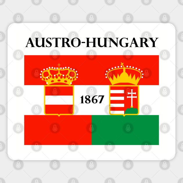 Austro-Hungary Magnet by Madi's shop